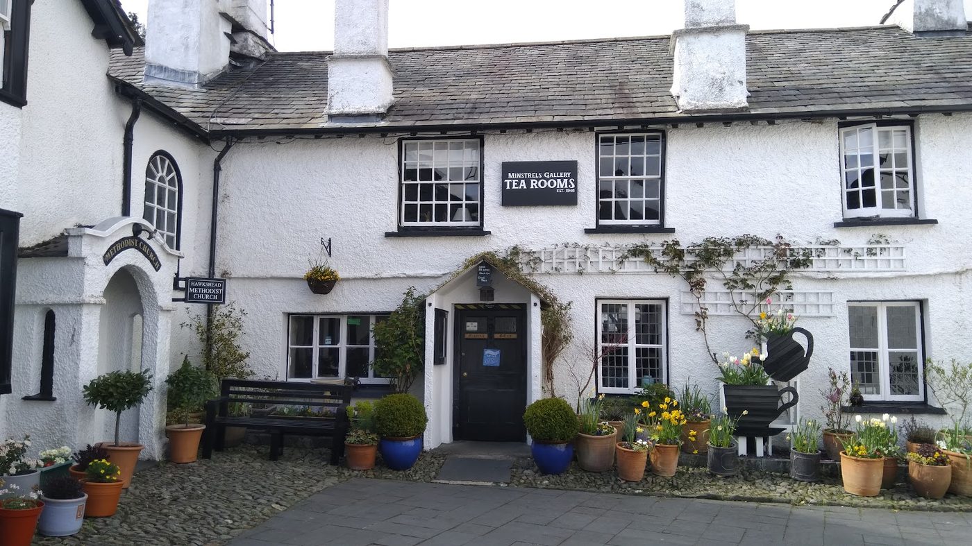 Hawkshead village street